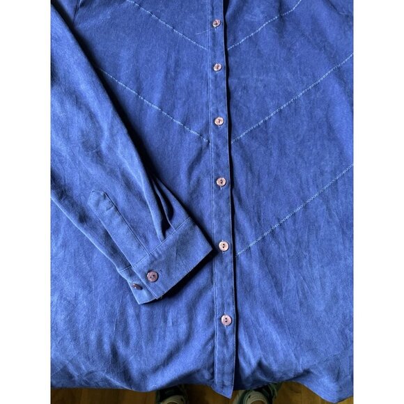 Alison Daley Women's Blouse SZ 20W Tunic Soft Timeless Classic Style - Picture 7 of 8